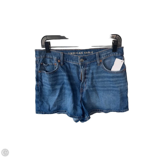 Shorts By American Eagle In Blue Denim, Size: 8