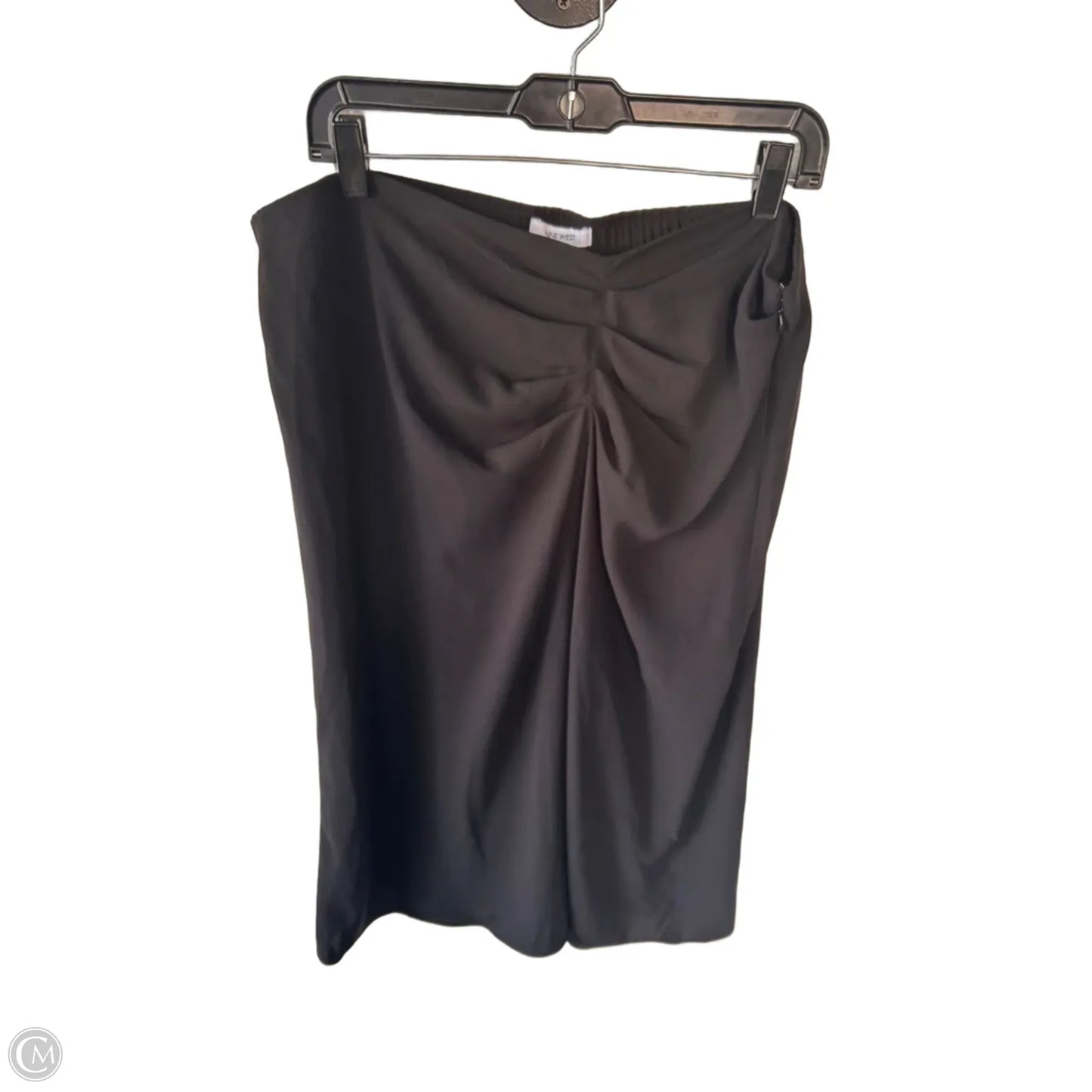 Skirt Midi By Nine West In Black, Size: Xl