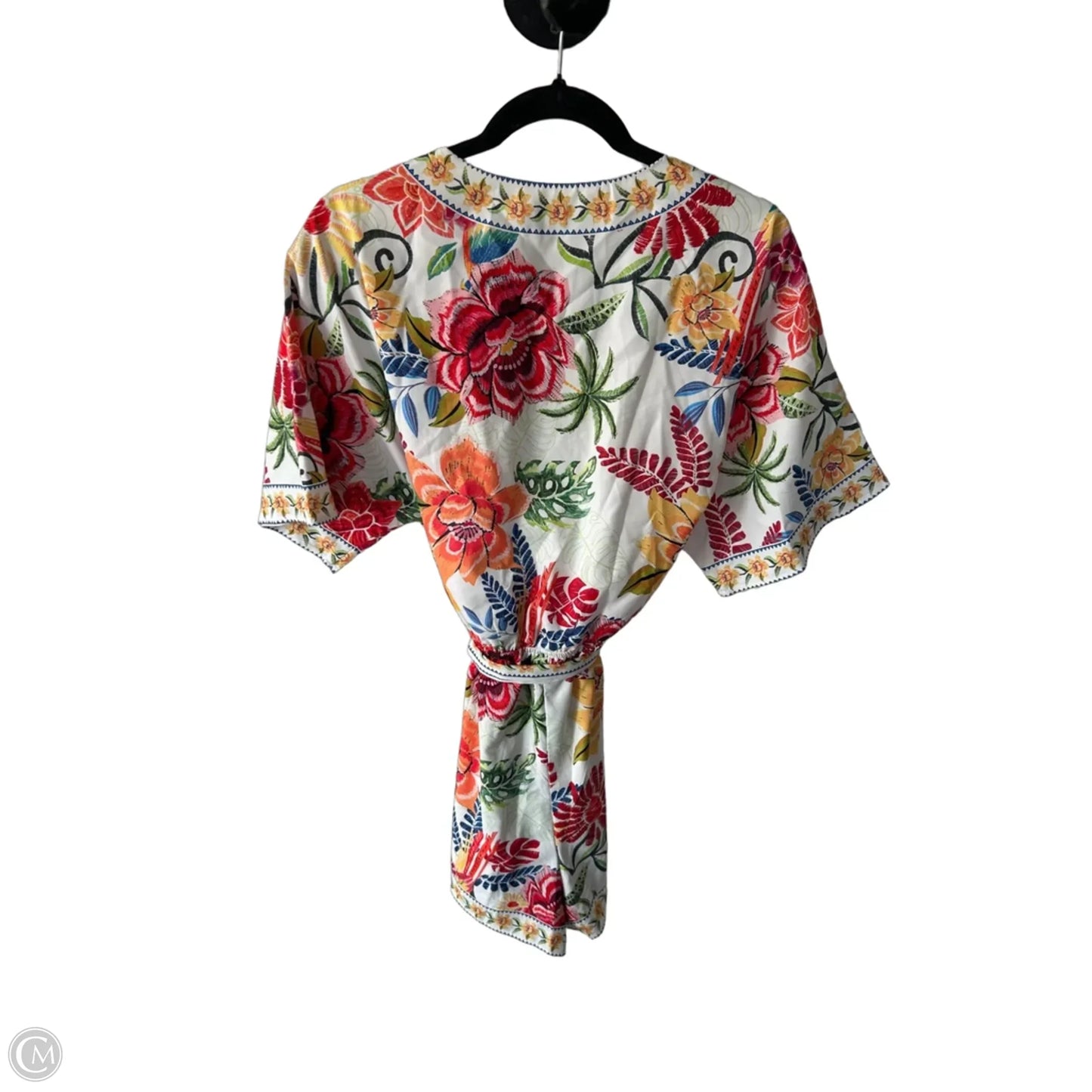 Romper By Cupshe In Orange & White, Size: Xs