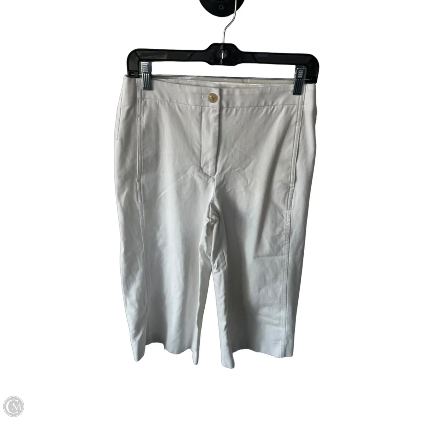 Pants Wide Leg By Ann Taylor In White, Size: 6p