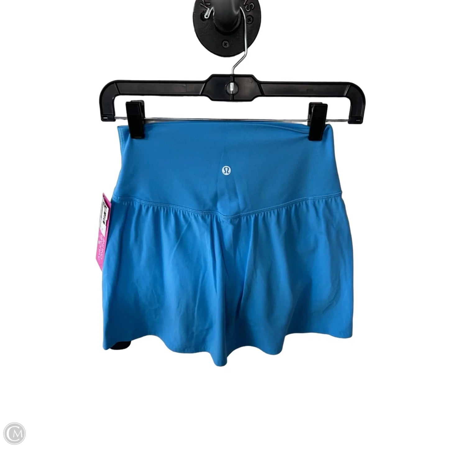 Athletic Skort By Lululemon In Blue, Size: 6