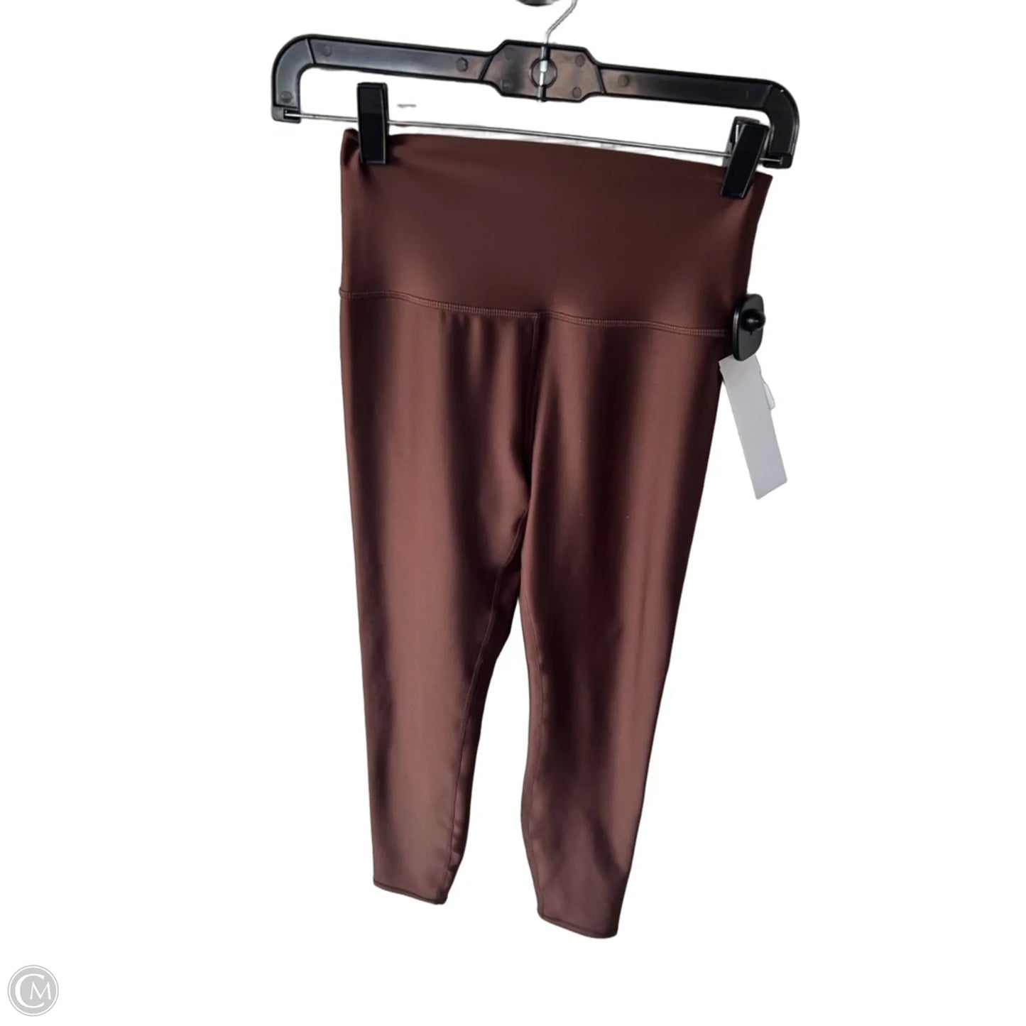 Athletic Leggings By Alo In Brown, Size: S