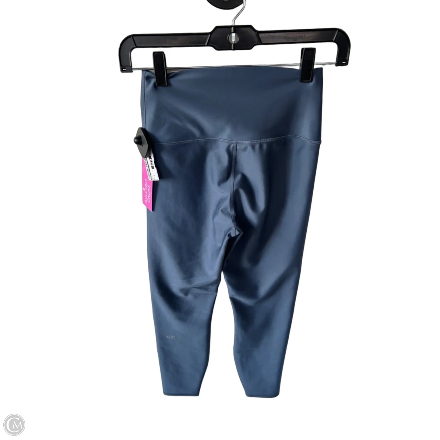 Athletic Leggings By Alo In Blue, Size: S