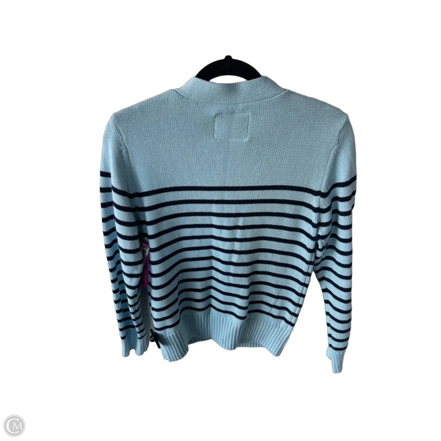 Sweater Cardigan By Cma In Blue, Size: S