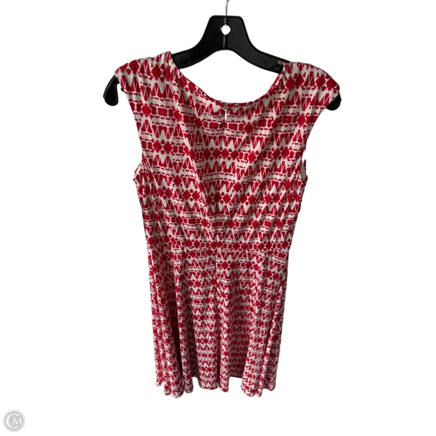 Dress Work By Clothes Mentor In Red & White, Size: M