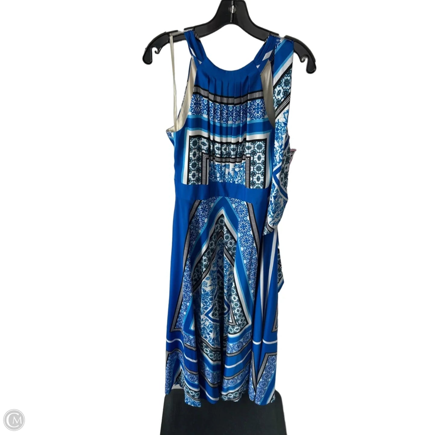 Dress Casual Maxi By Eliza J In Blue & White, Size: M