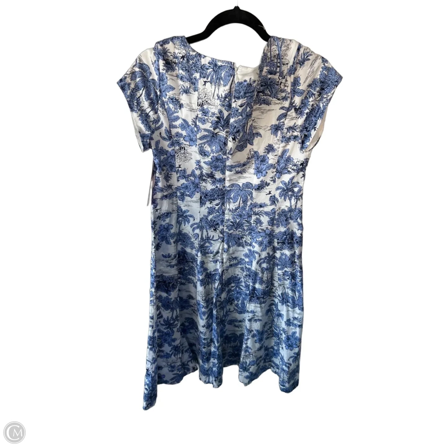 Dress Casual Midi By J By Joie In Blue & White, Size: M