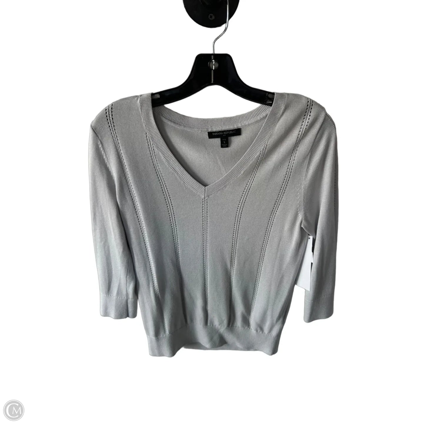Sweater By Banana Republic In Grey, Size: Sp