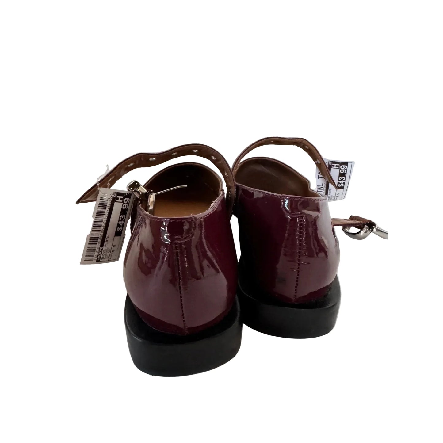 Shoes Flats By Maeve In Maroon, Size: 9.5