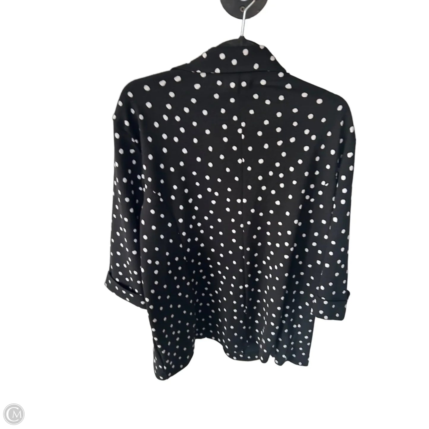 Blazer By Maurices In Black & White, Size: 2x