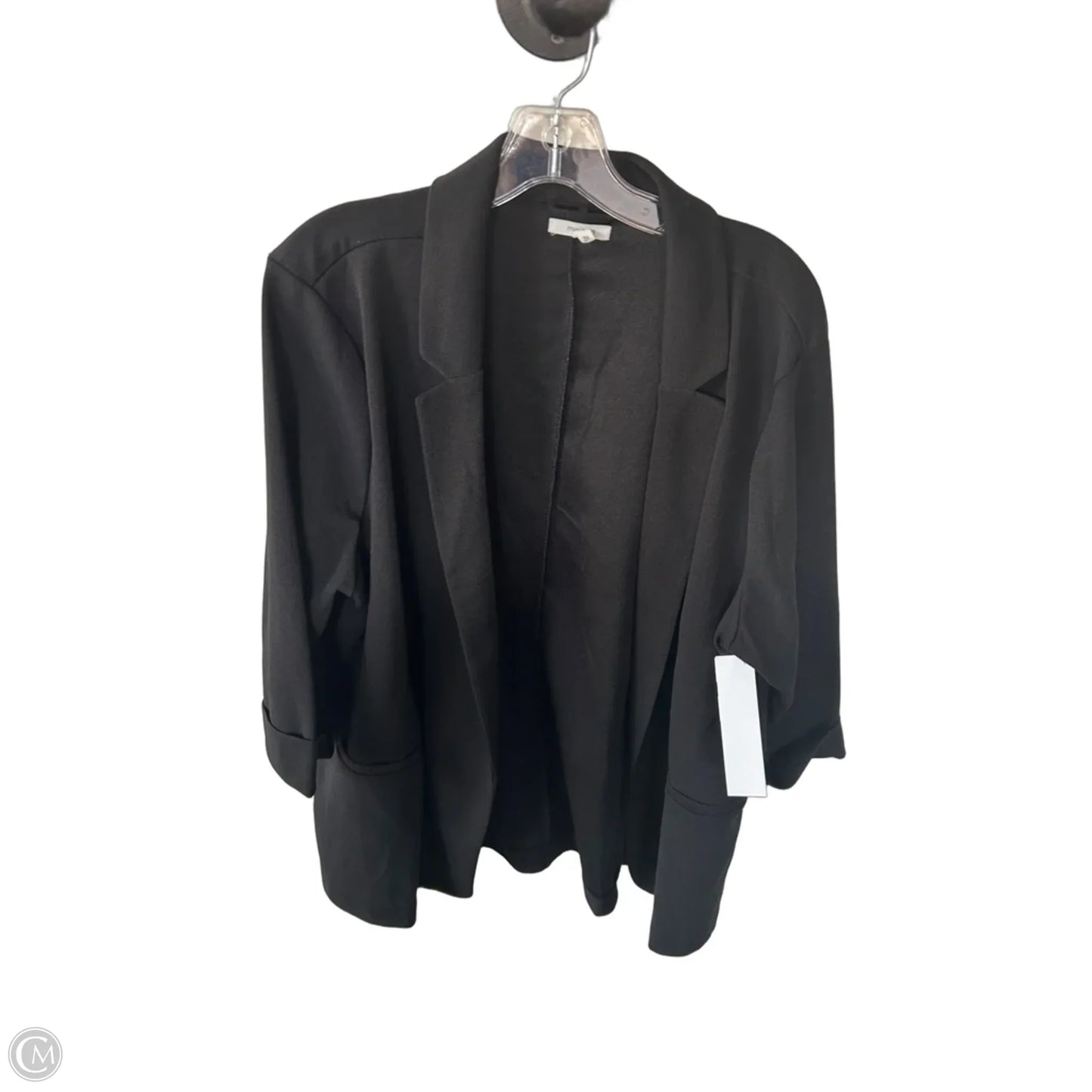 Blazer By Maurices In Black, Size: 2x