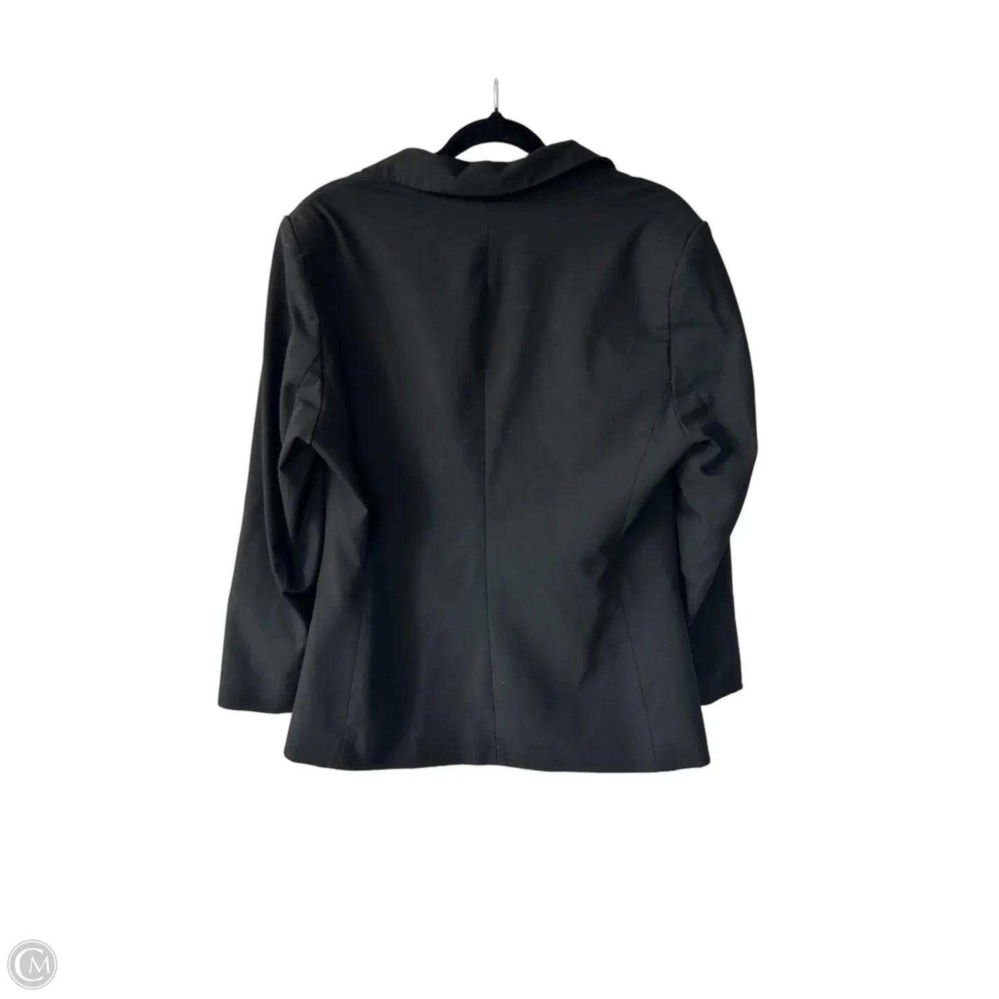 Blazer By Clothes Mentor In Black, Size: L