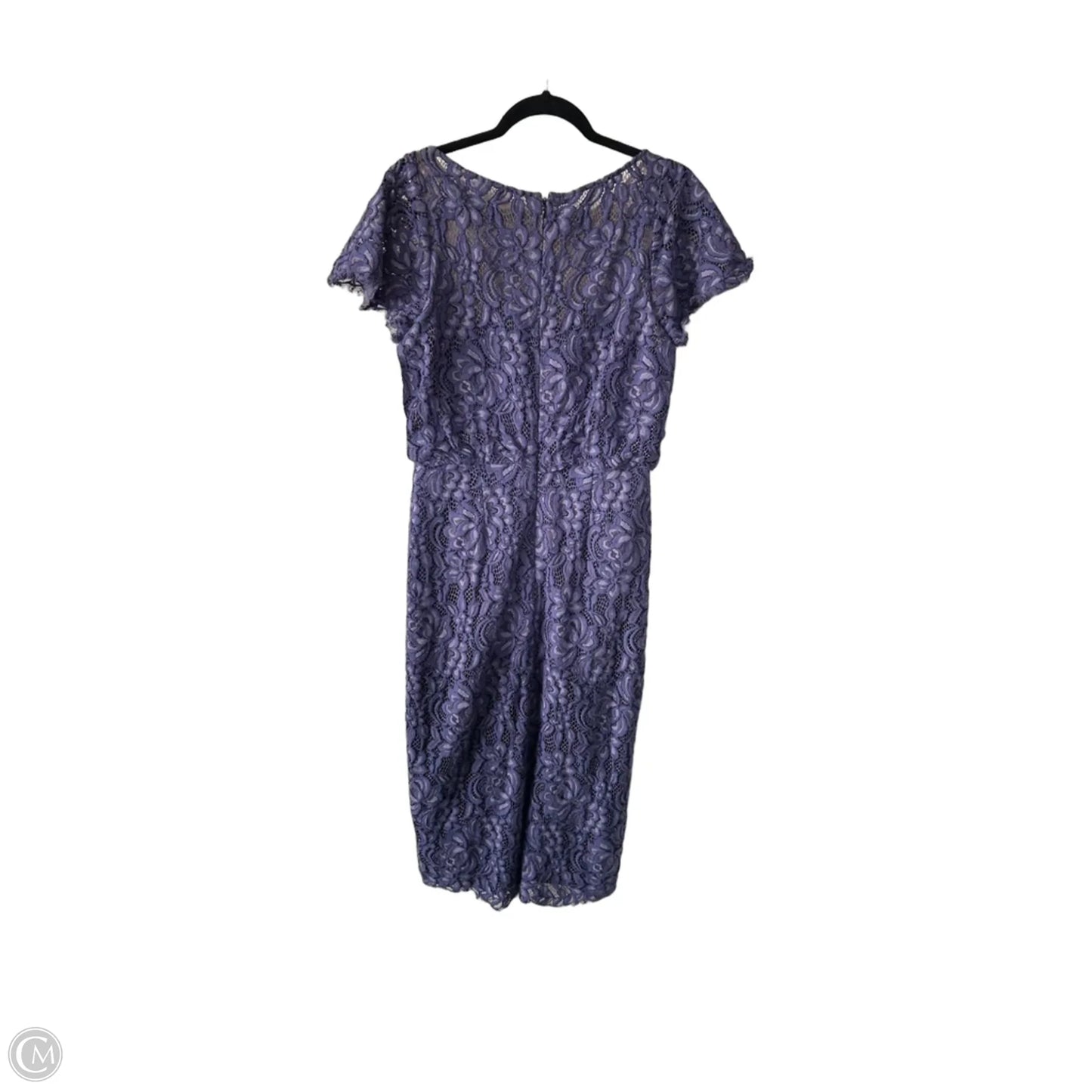 Dress Party Midi By Js Collections In Purple, Size: M