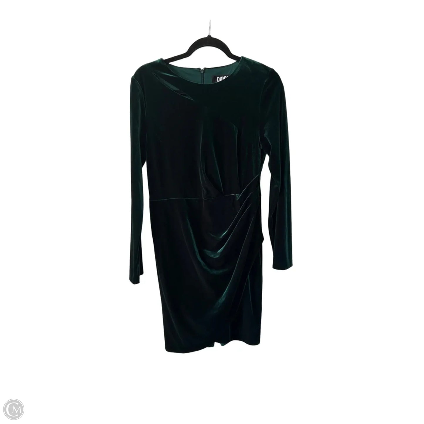 Dress Party Short By Dkny In Green, Size: M