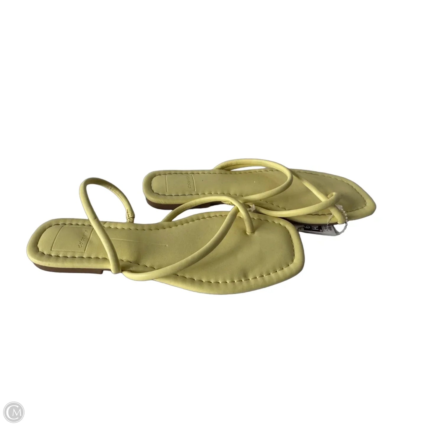 Sandals Flats By Dolce Vita In Yellow, Size: 7