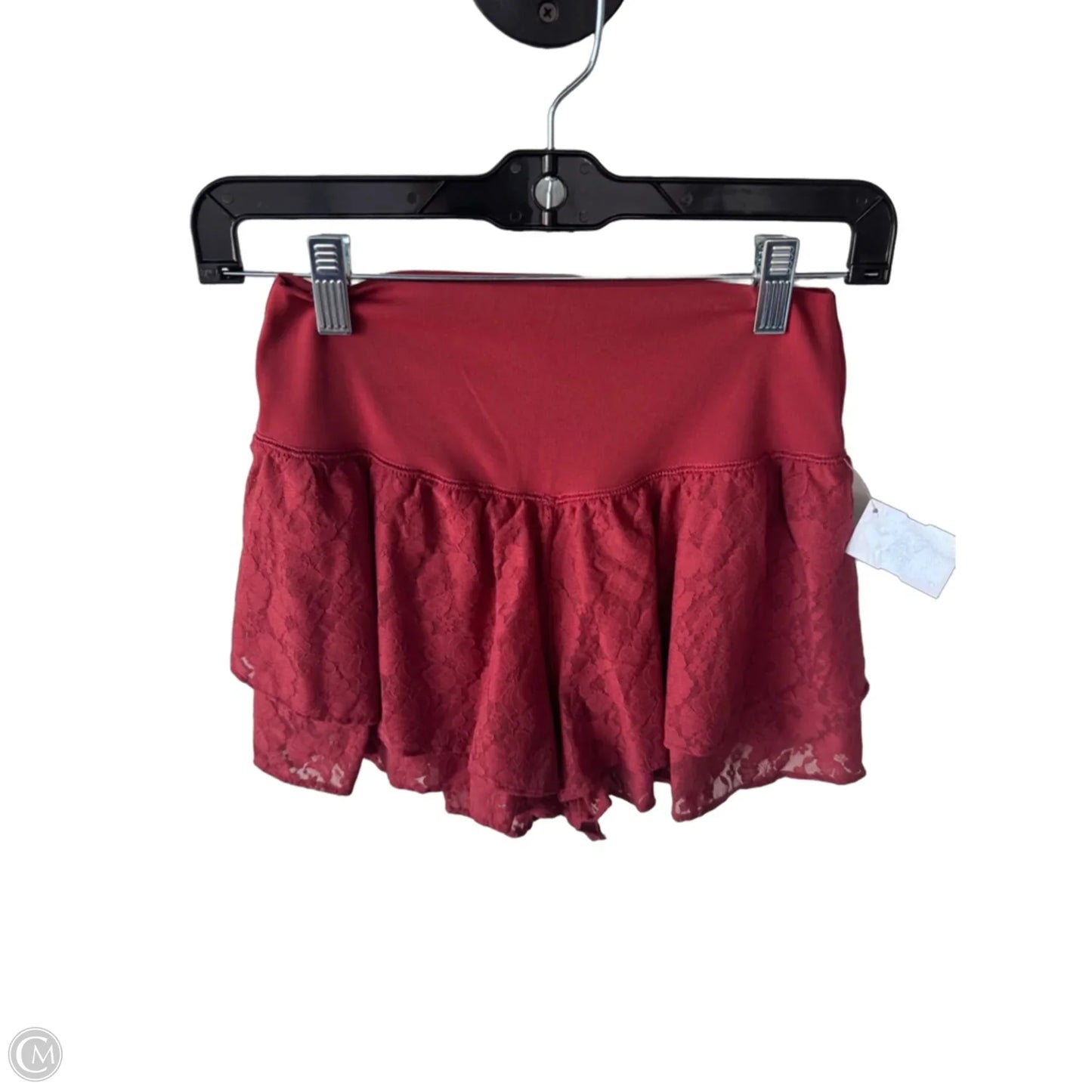 Athletic Shorts By Offline In Red, Size: M