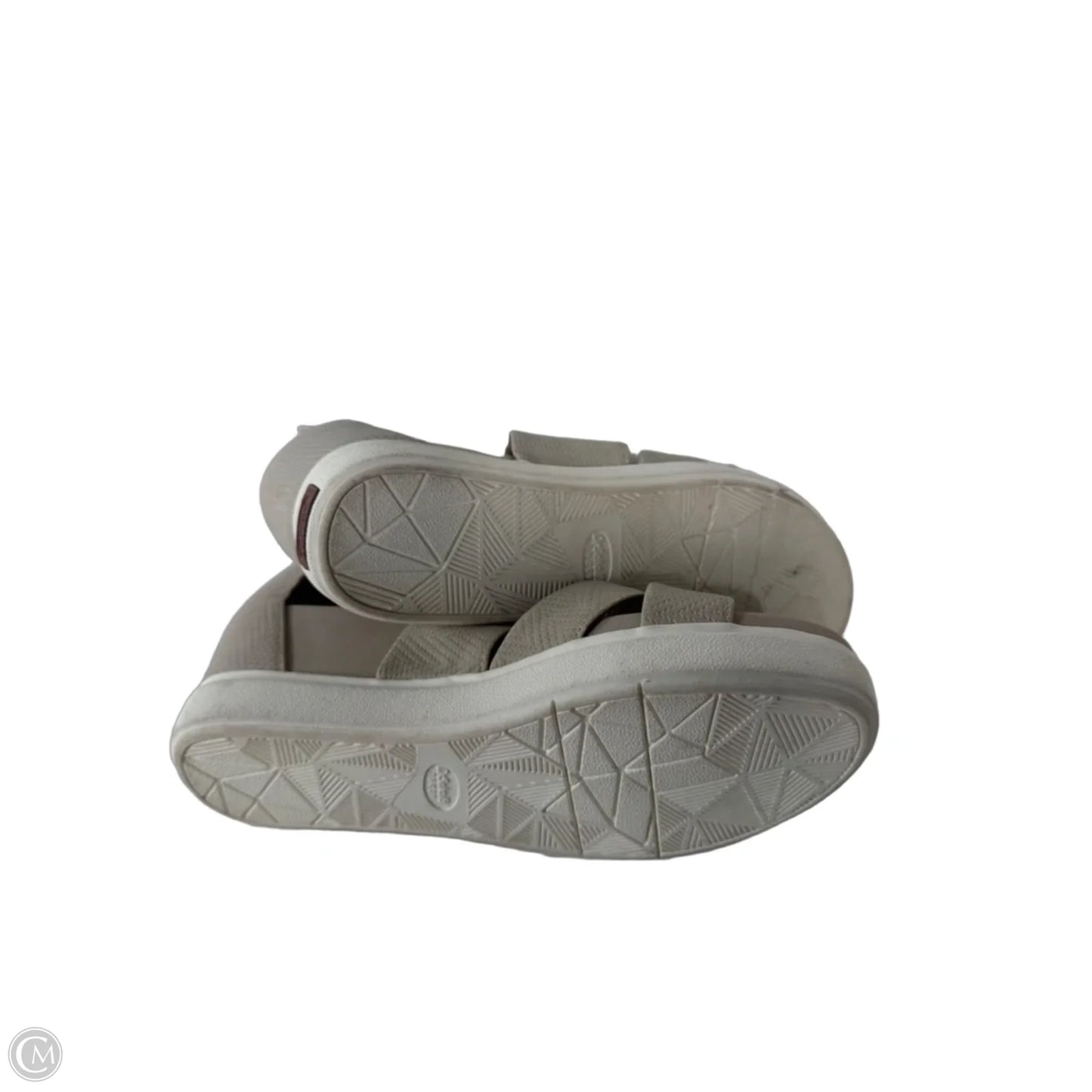 Sandals Heels Wedge By Sofft In Tan, Size: 9
