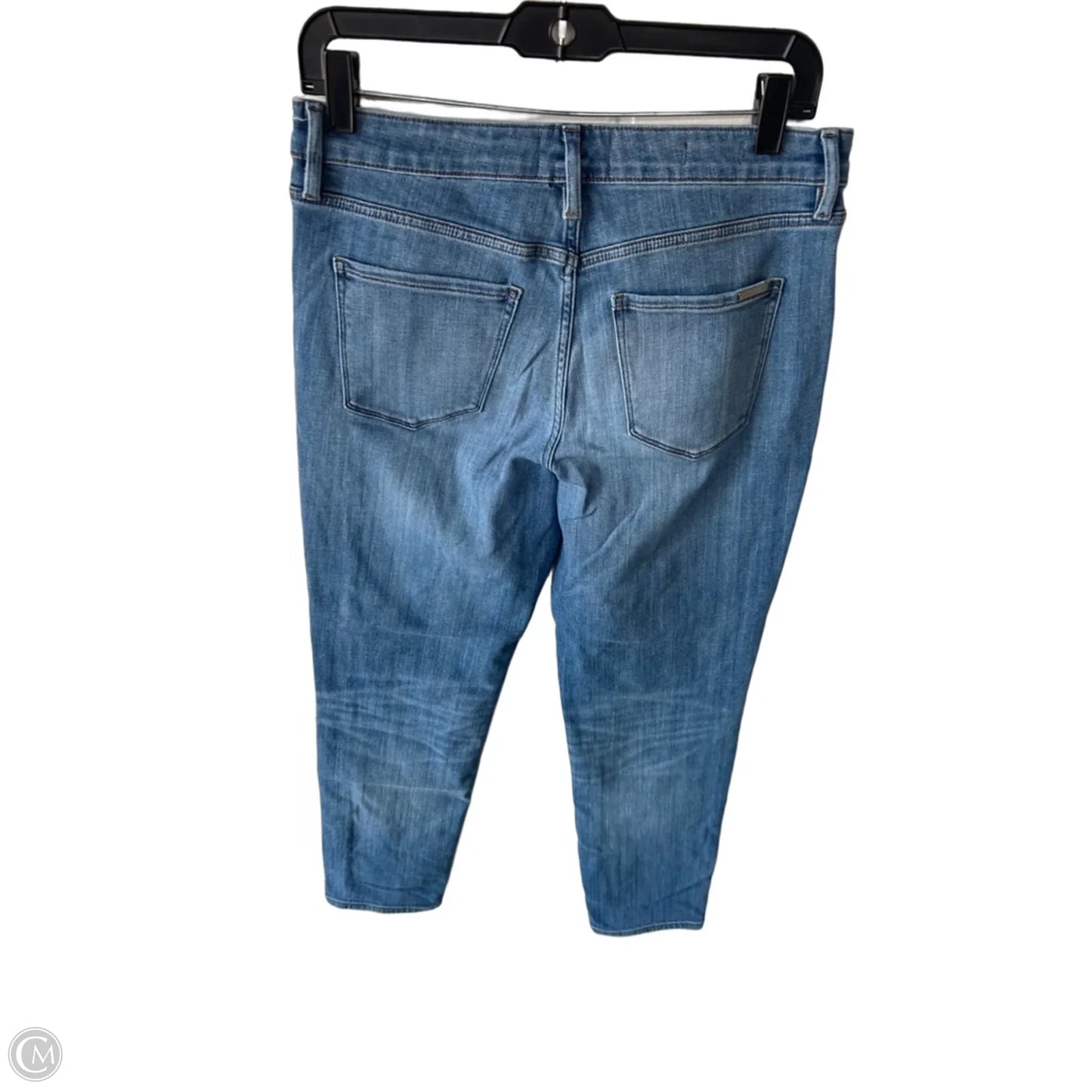 Jeans Straight By White House Black Market In Blue Denim, Size: 6