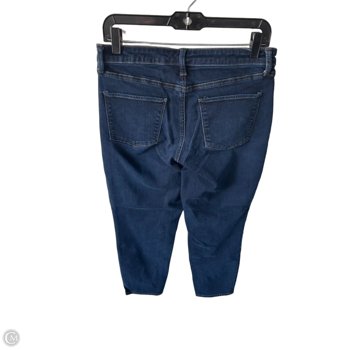 Jeans Straight By Talbots In Blue Denim, Size: 8p