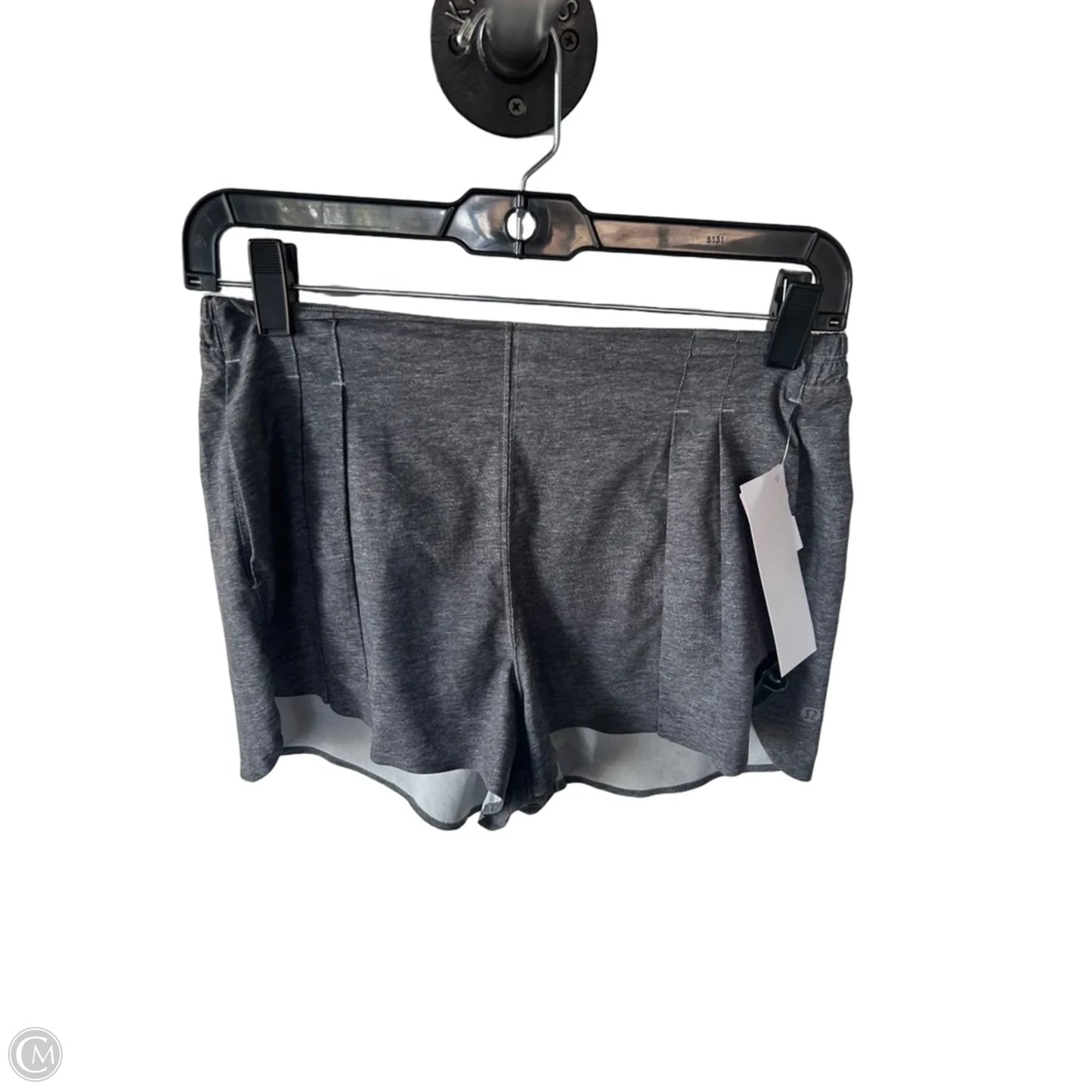 Athletic Shorts By Lululemon In Grey, Size: 6