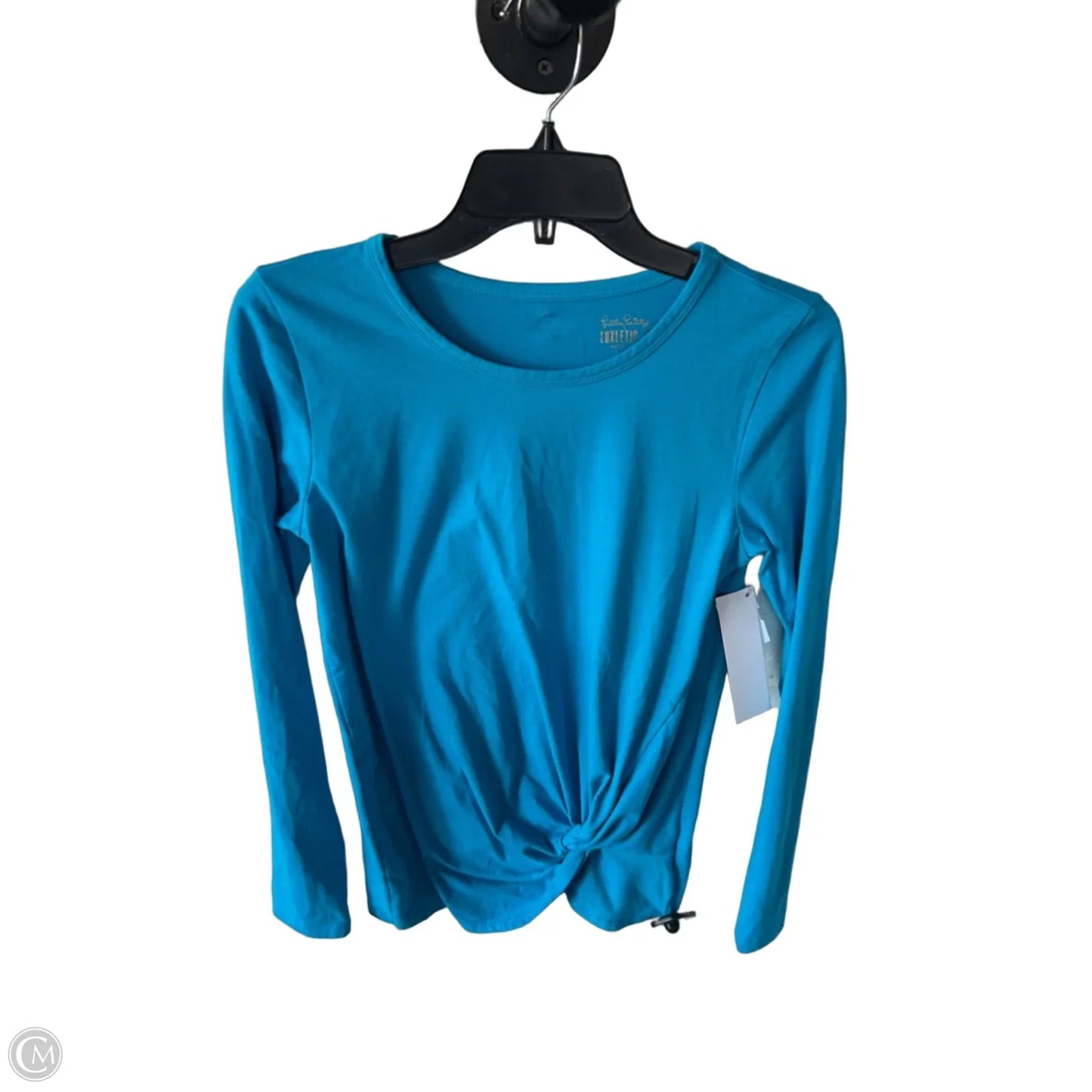 Top Long Sleeve Designer By Lilly Pulitzer In Blue, Size: S