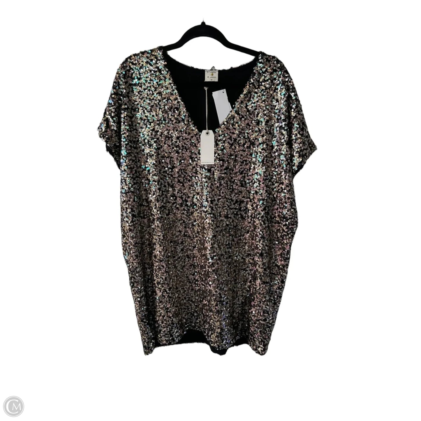 Dress Party Short By By Together In Black & Gold, Size: M