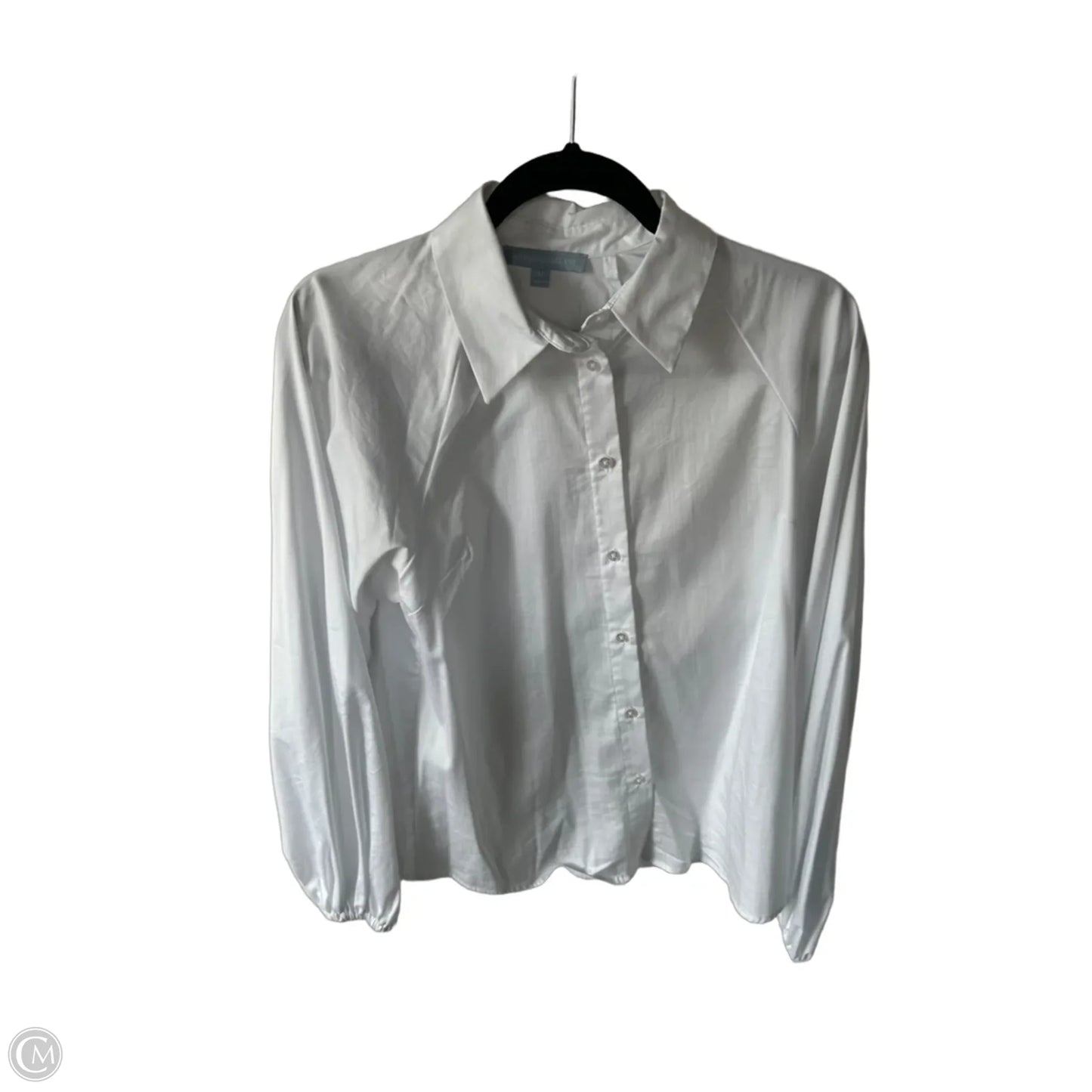 Blouse Long Sleeve By Antonio Melani In White, Size: M