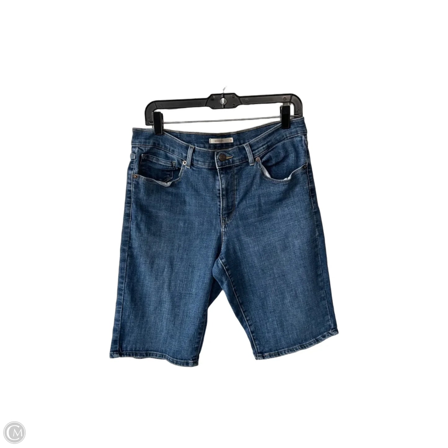 Shorts By Levis In Blue Denim, Size: 12