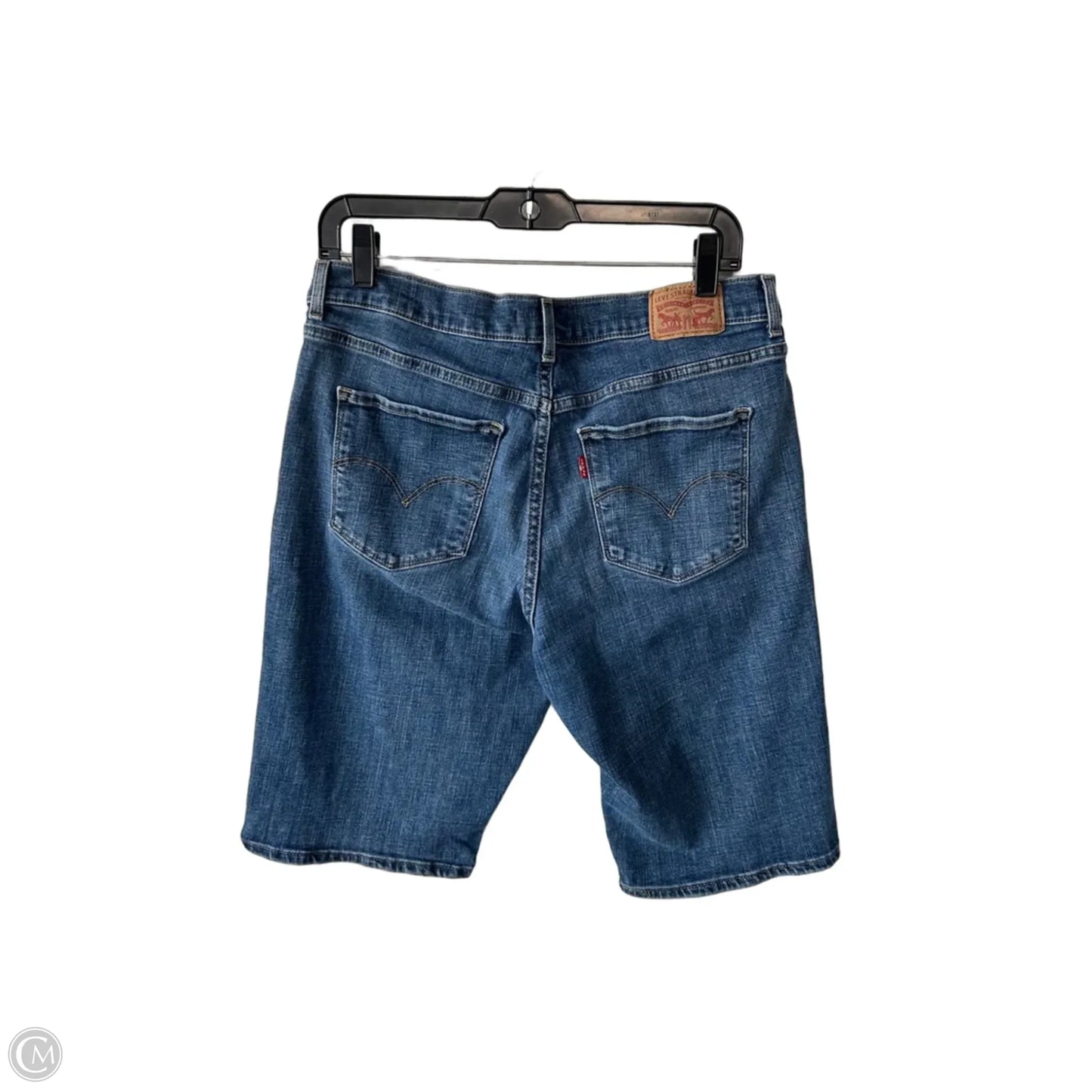 Shorts By Levis In Blue Denim, Size: 12