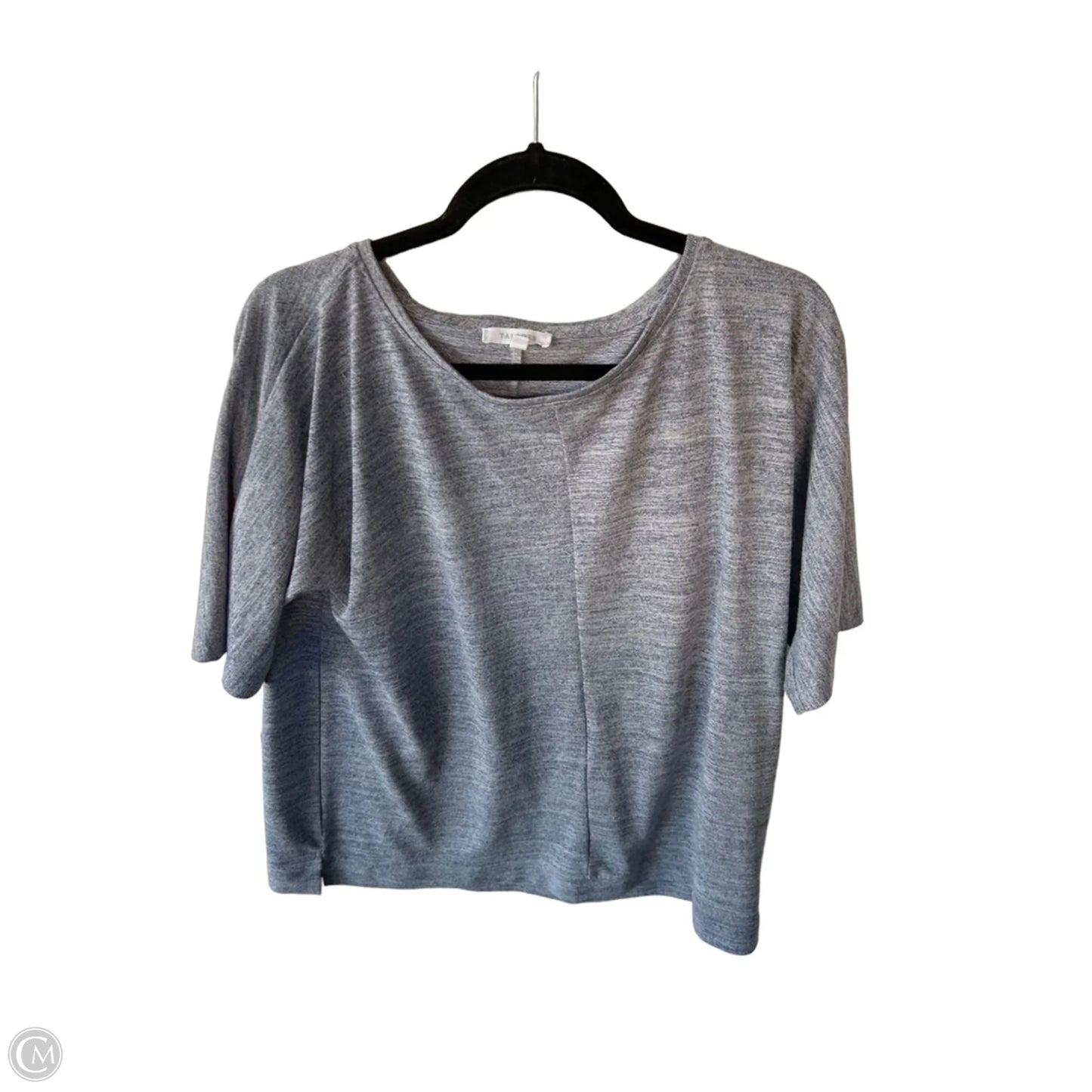 Top Short Sleeve By Talbots In Blue, Size: L