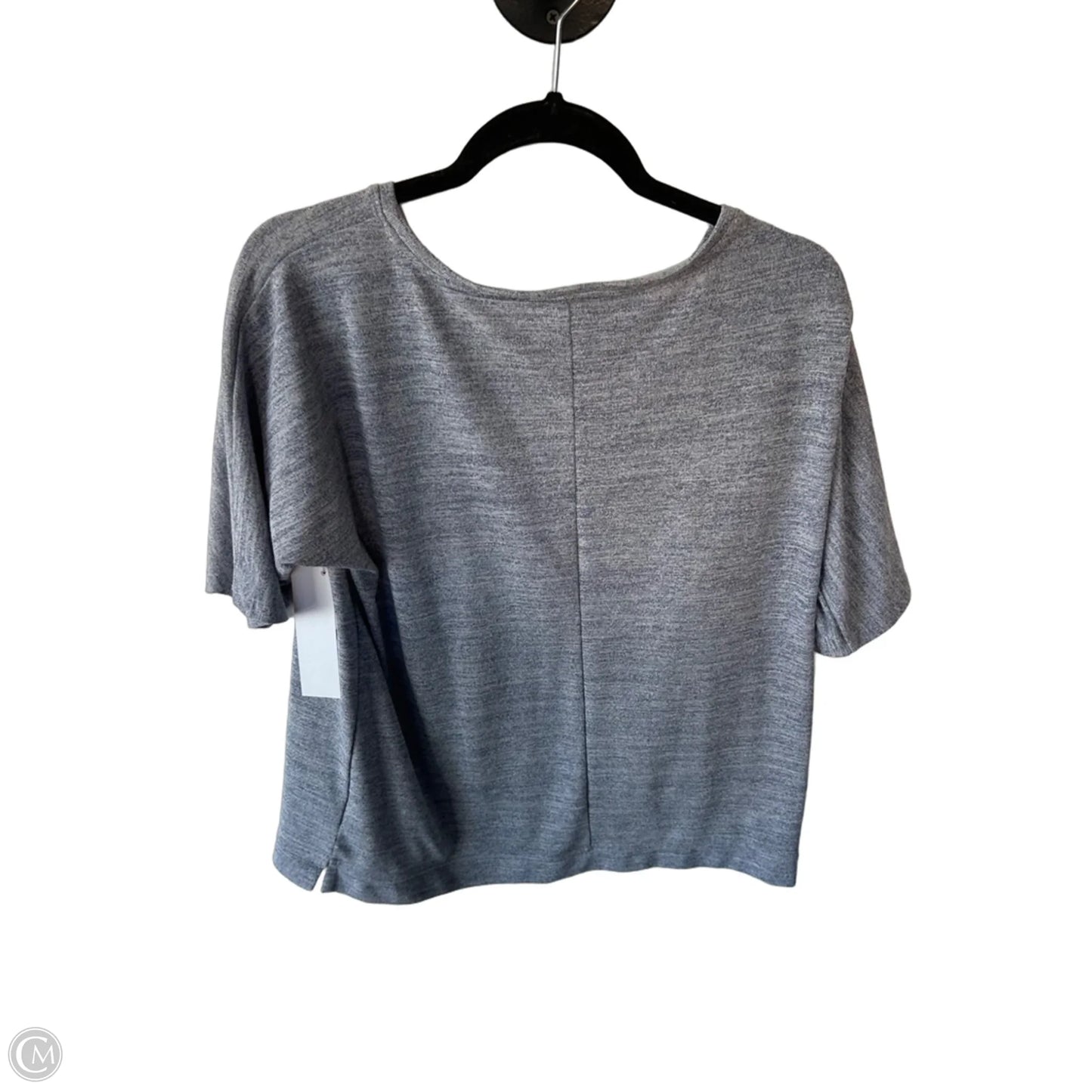 Top Short Sleeve By Talbots In Blue, Size: L