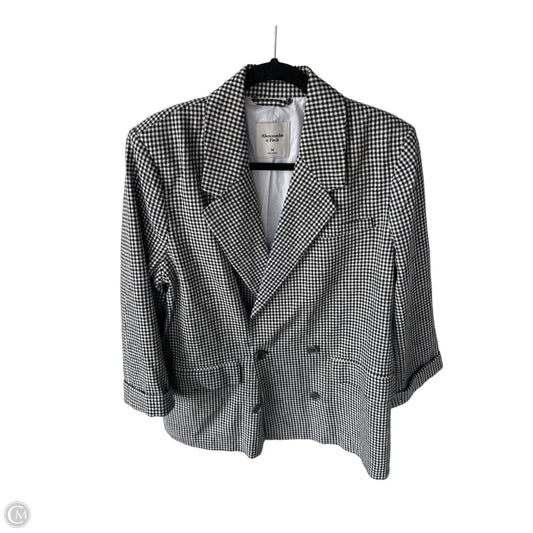 Blazer By Abercrombie And Fitch In Black & White, Size: M