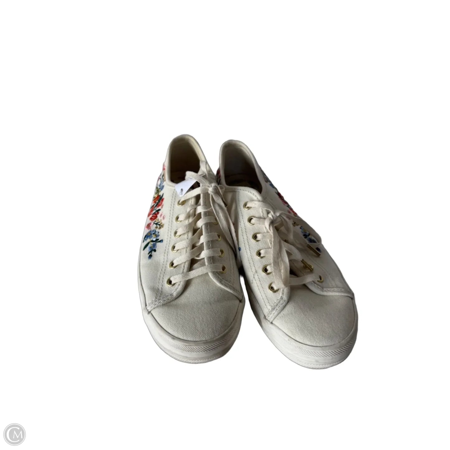 Shoes Sneakers By Keds In Cream, Size: 8