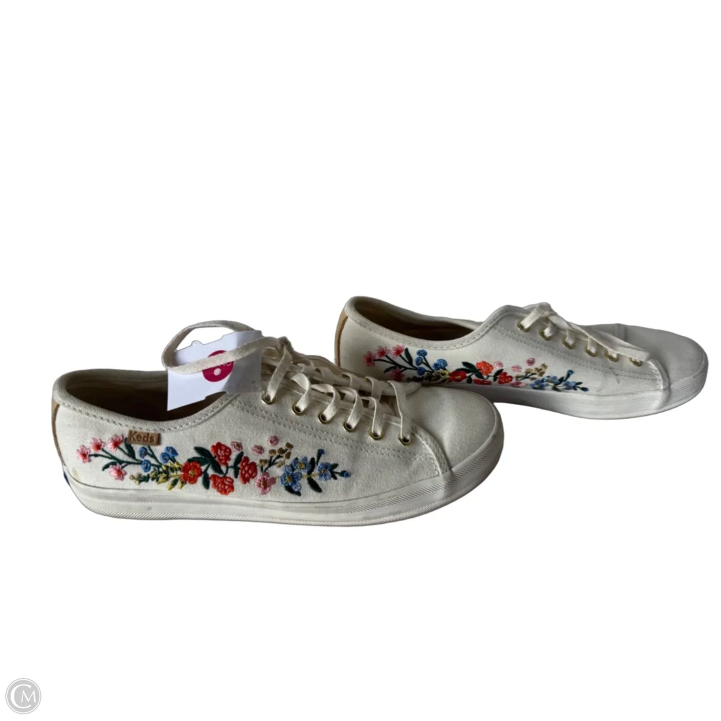 Shoes Sneakers By Keds In Cream, Size: 8