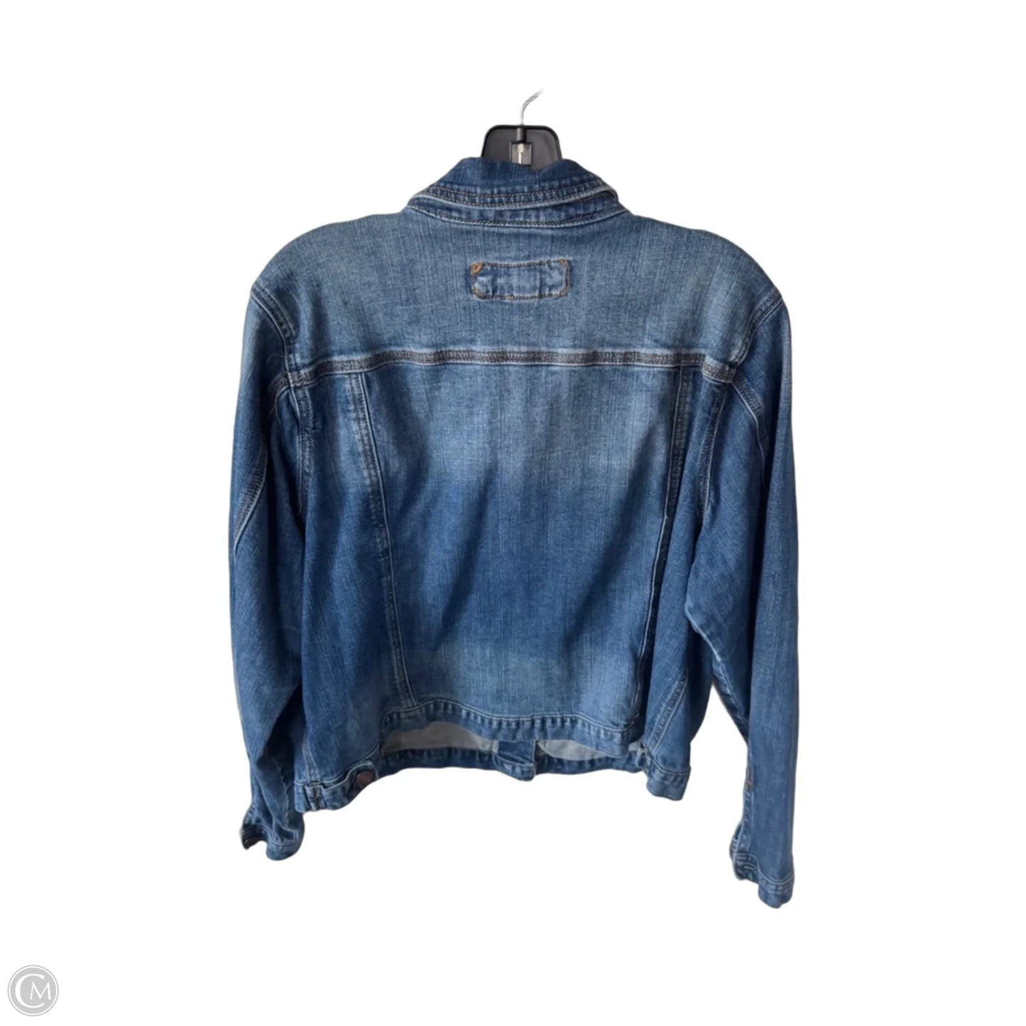 Jacket Denim By Maurices In Blue Denim, Size: 2x