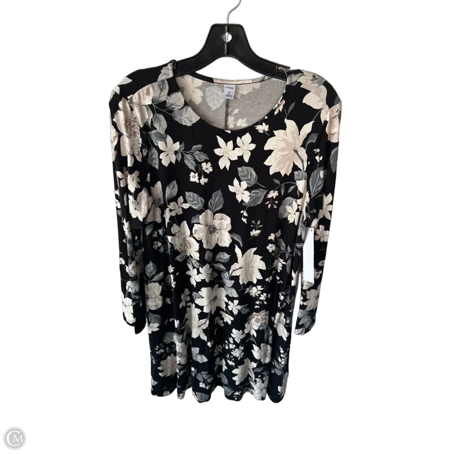 Dress Casual Short By Old Navy In Black & Grey, Size: M