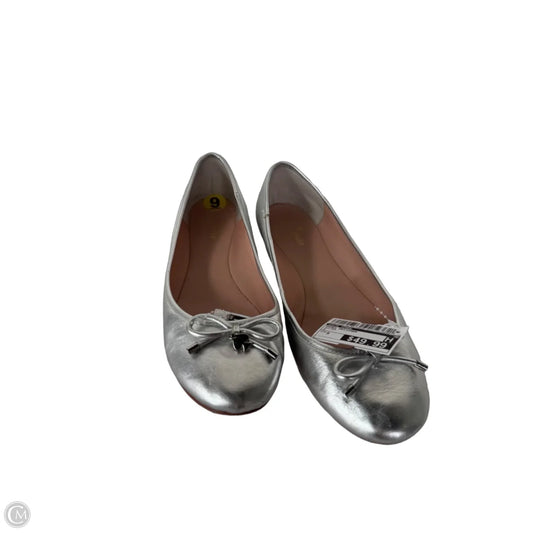 Shoes Designer By Kate Spade In Silver, Size: 9