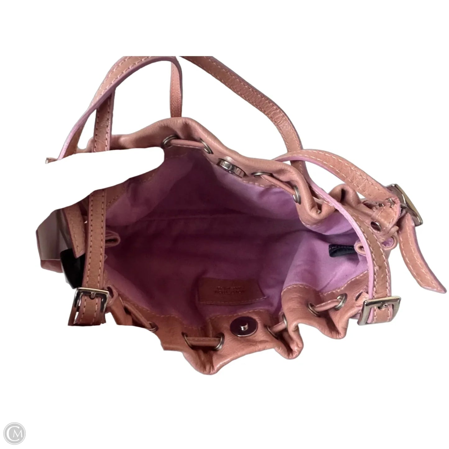 Handbag Leather By Nordstrom, Size: Small