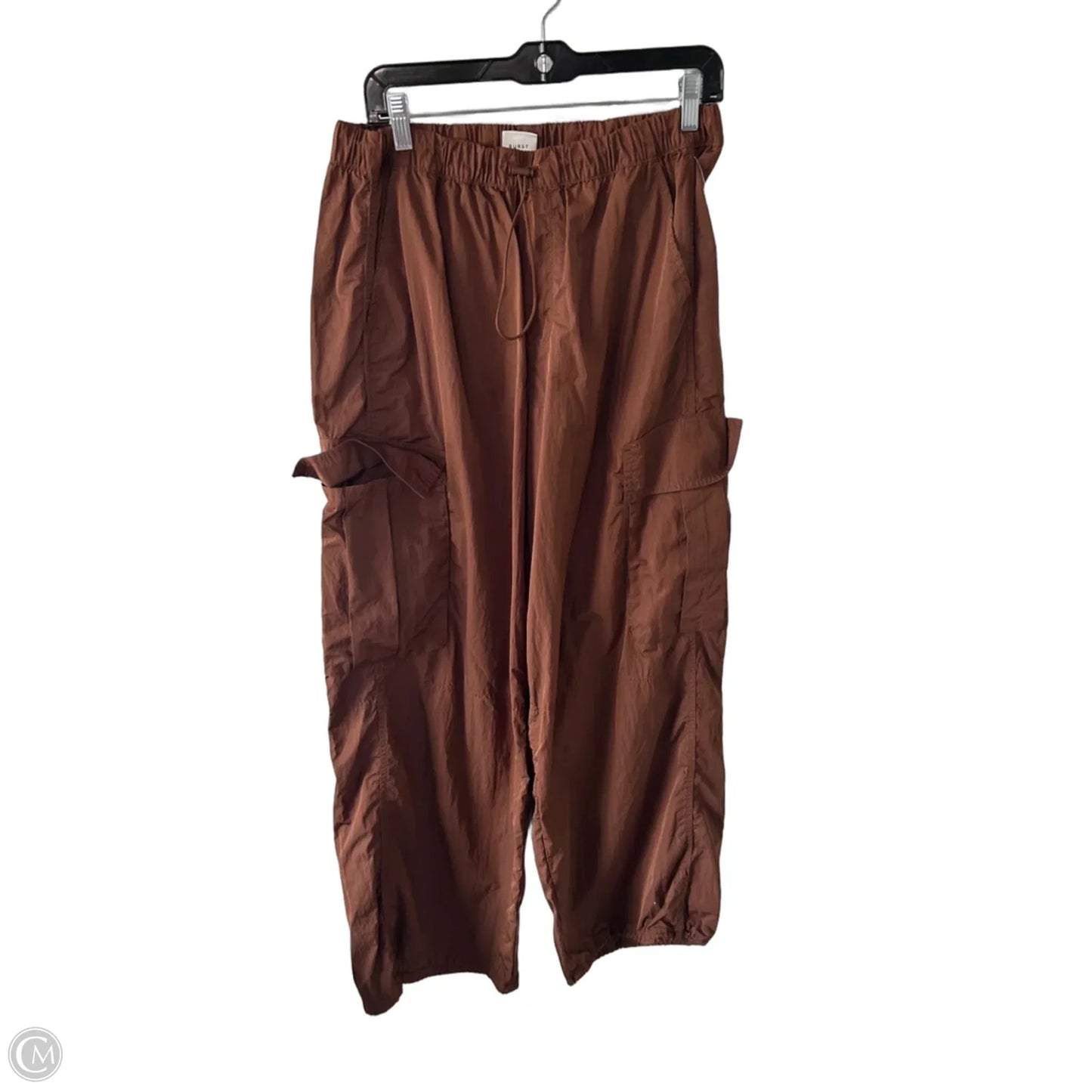 Athletic Pants By Offline In Brown, Size: L
