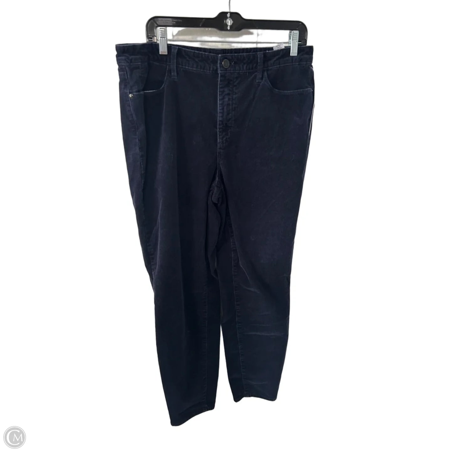 Pants Corduroy By Talbots In Navy, Size: 12