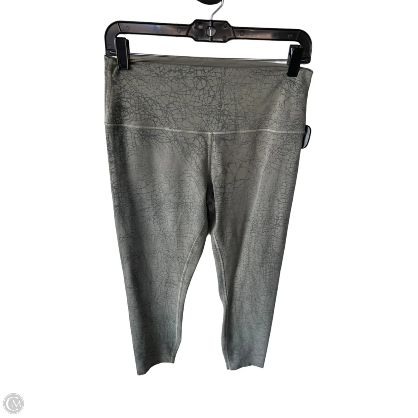 Athletic Leggings By Lululemon In Grey, Size: 10
