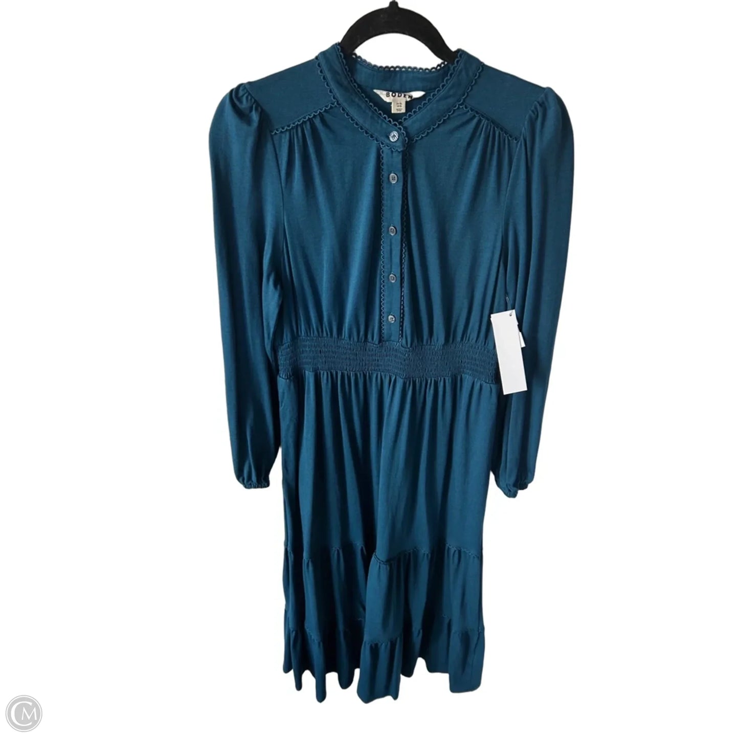 Dress Casual Maxi By Boden In Blue, Size: M