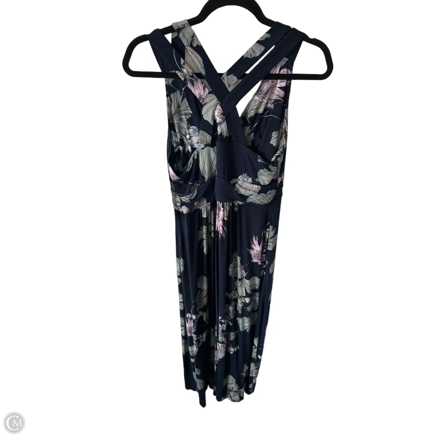 Dress Casual Maxi By Soma In Blue & Green, Size: M