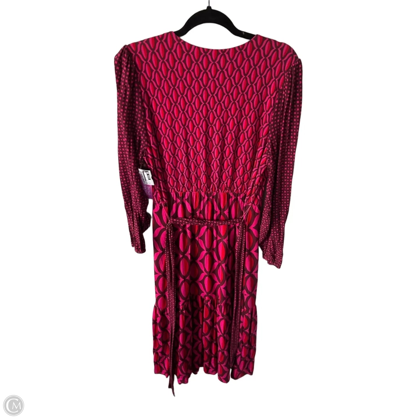 Dress Casual Maxi By Boden In Pink & Red, Size: L