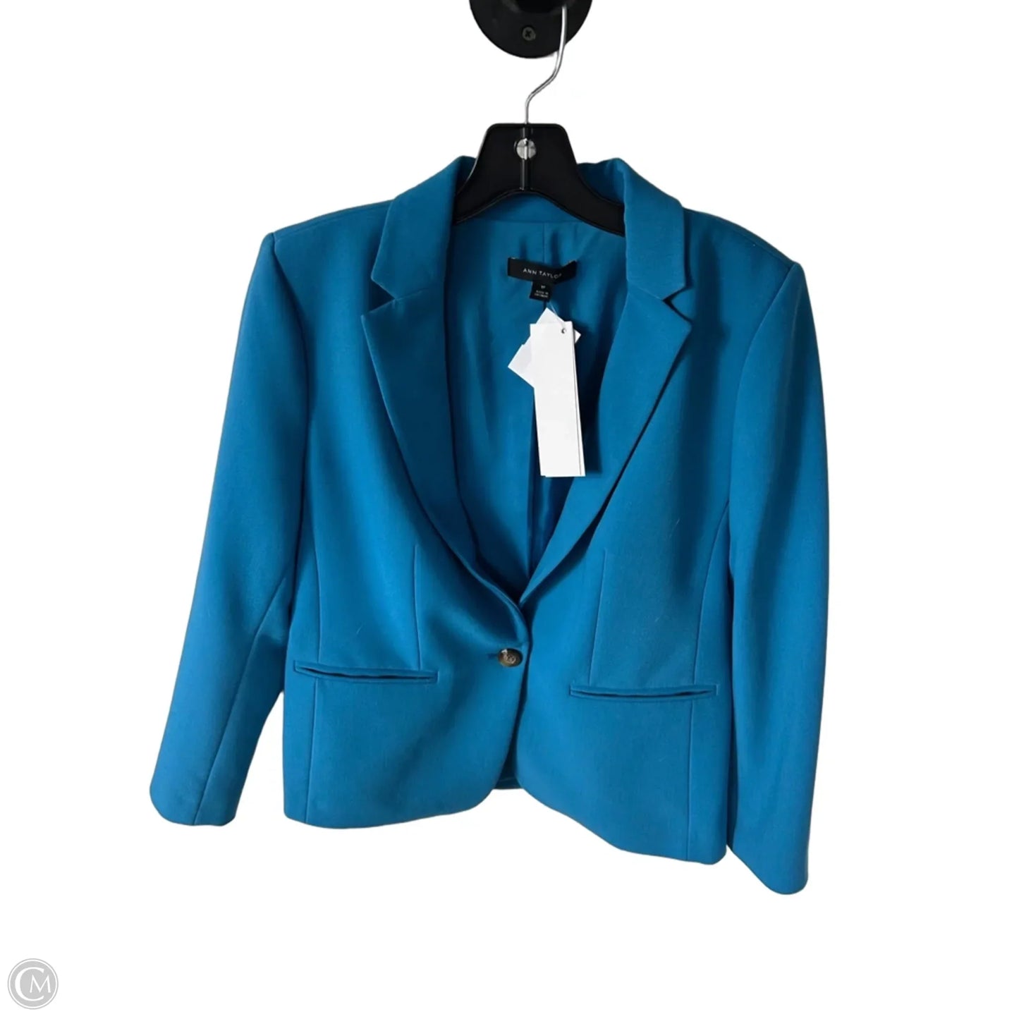 Blazer By Ann Taylor In Blue, Size: Mp