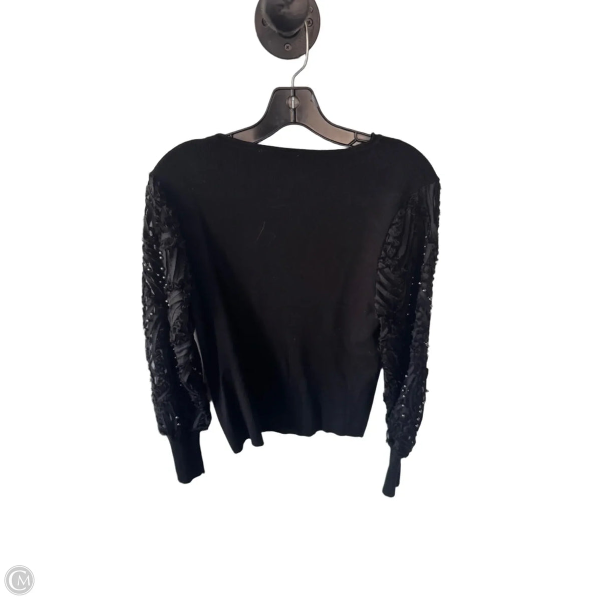 Sweater By Clothes Mentor In Black, Size: M