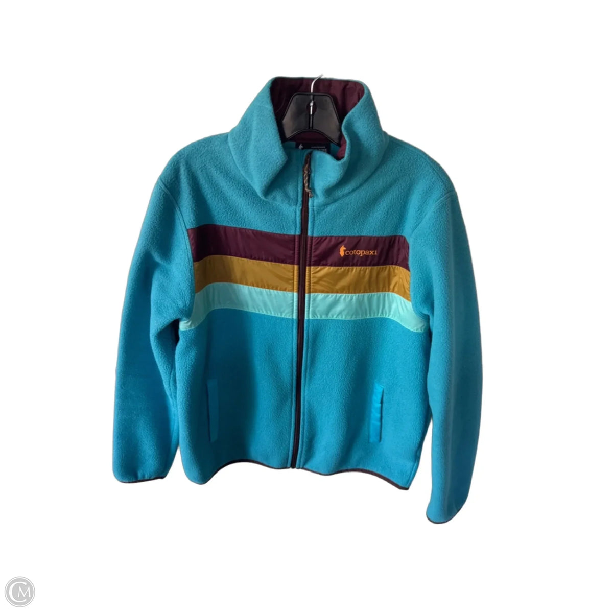 Jacket Fleece By Cotopaxi In Blue & Brown, Size: L