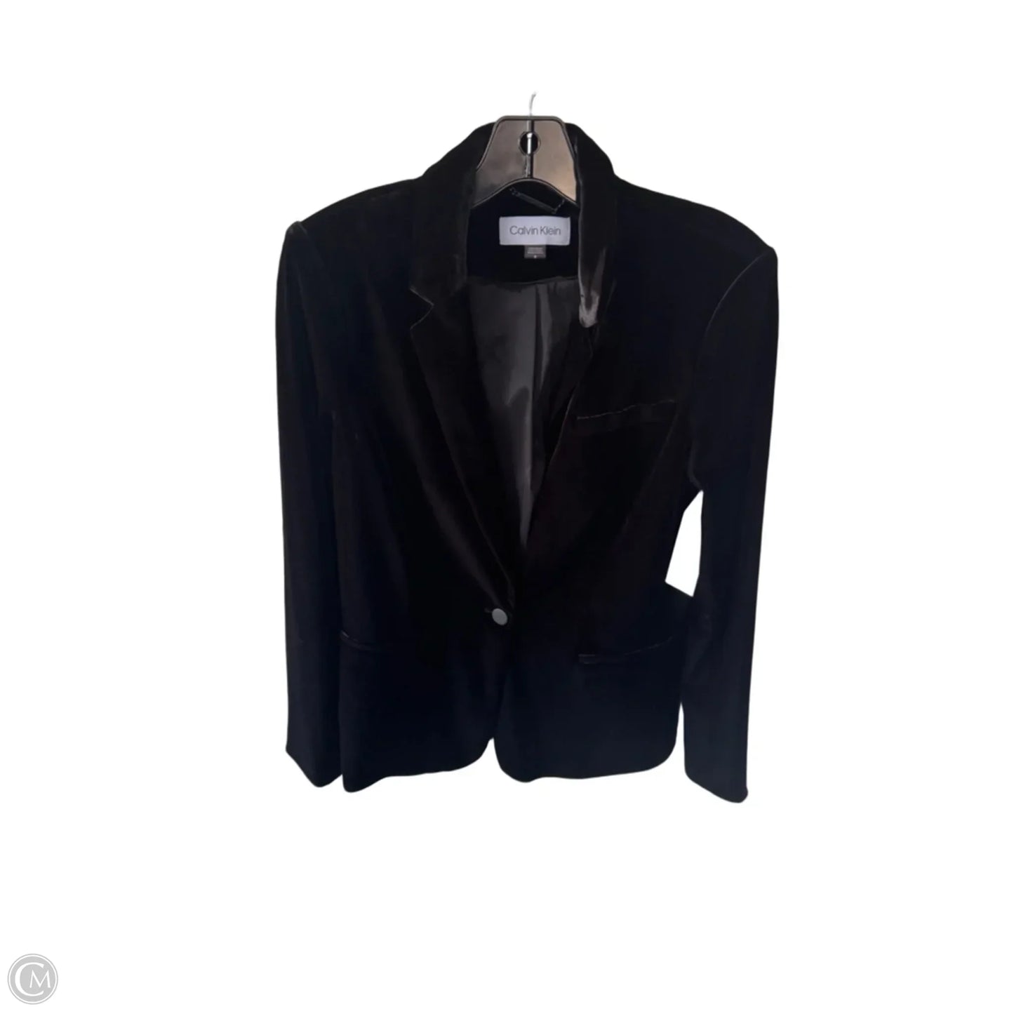 Blazer By Calvin Klein In Black, Size: M