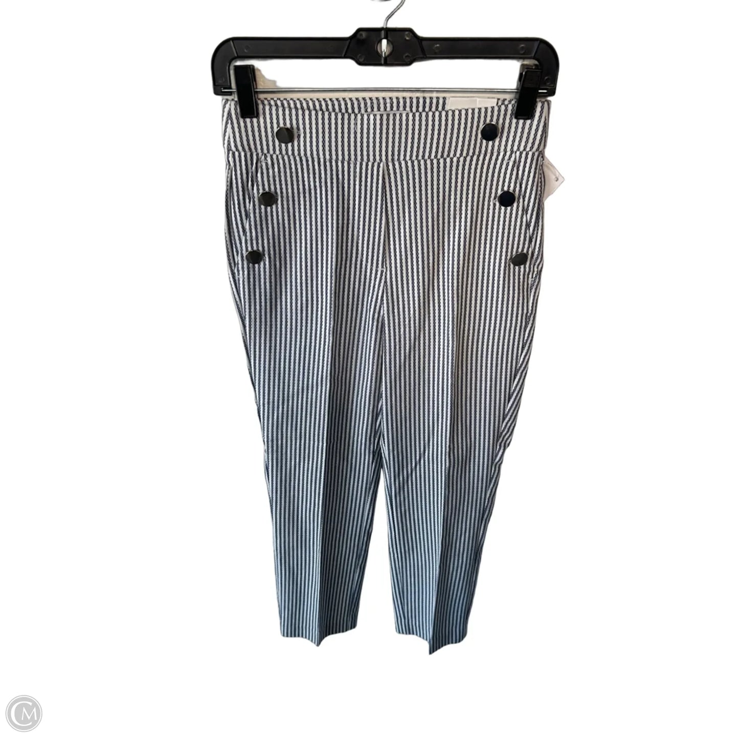 Pants Dress By Jules & Leopold In Blue & White, Size: Xs