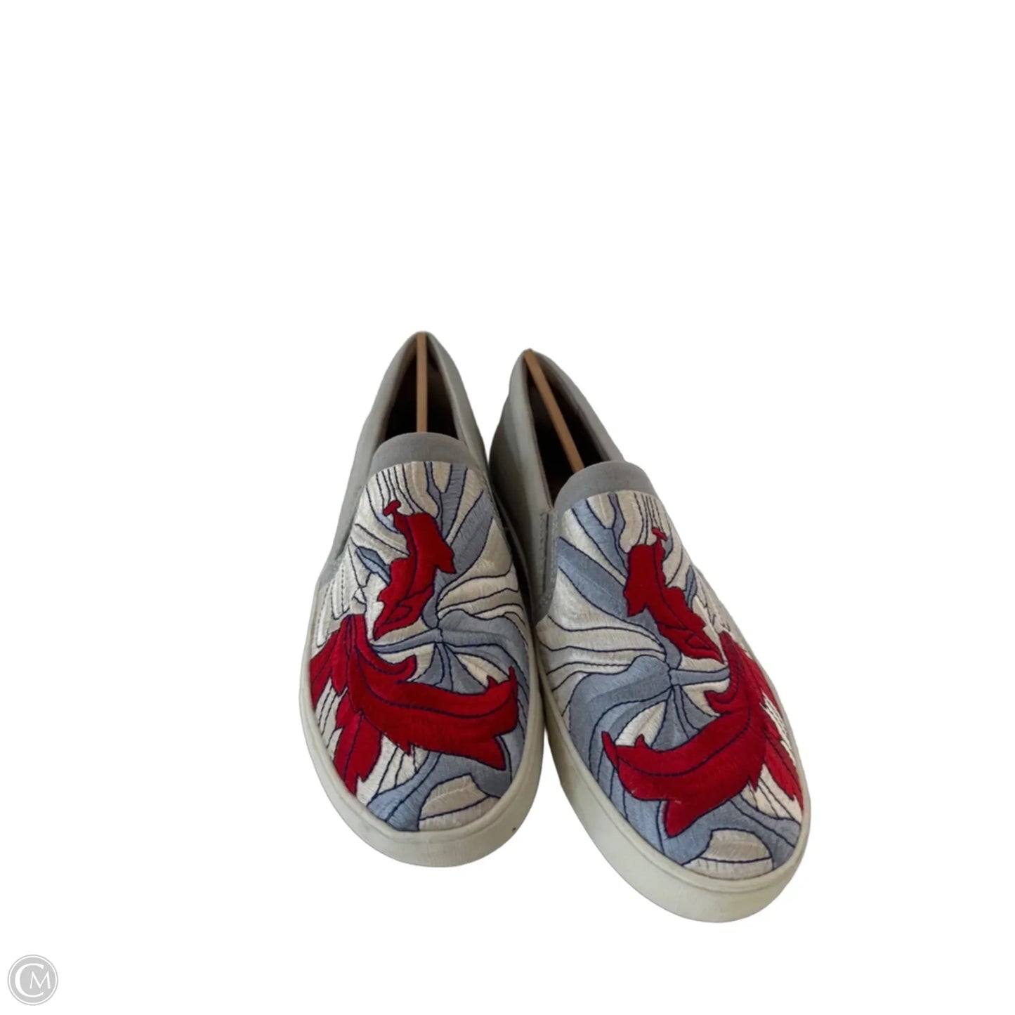 Shoes Sneakers By Naturalizer In Grey & Red, Size: 6